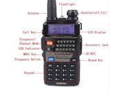 BAOFENG UV 5RE 136 174 400 480Mhz Dual Band VHF UHF Radio 128 Channels CTCSS CDCSS VOX Function FM Keyboard Lock