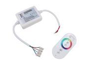 Touch Panel Dimmable LED RGB Remote Wireless RF Controller for RGB LED Strip