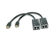 HDMI Extender Using Cat5e or CAT6 Cable Extend Up to 98ft HDMI 1.3 1080p
