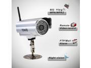 Tenvis IP602W Outdoor Wireless IP Waterproof Night Vision Camera with PC Smartphone Monitor