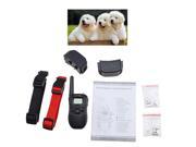 New LCD 100LV Level Shock Vibra Remote Pet Dog Training Collar for 2 Dogs