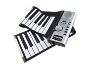 Portable Flexible Roll Up Electronic Soft Keyboard Piano 61 Keys