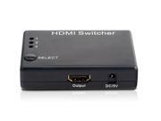 Input Port 3 Output 3x1 HDMI Mini Switch Switcher 1.3 for Dual Display 1080P