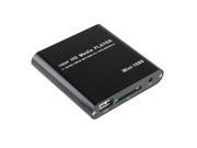western Mini 1080P Full HD Digital Media Player MKV RM SD USB HDD HDMI for Windows and MAC OS with Remote Control