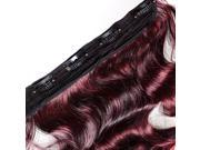 26 Enstyle Supreme Neon Tangle Curly 100% Human Color Hair Extension Ponytail