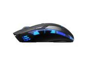 E 3lue E Blue Mazer II 5 Buttons Blue LED 2.4GHz Wireless Optical Gaming Mouse Adjustable DPI 500 1000 1800 2500