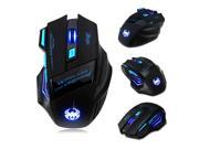 7 Buttons LED Optical Wireless Gaming Mouse For Win7 8 ME XP 2400 DPI 1600 DPI 1000 DPI 600 DPI
