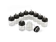 Air Brush Depot Airbrush Bottles Jars Siphon Suction Feed Lid Works with AGPtek Master Badger Paasche Airbrushes
