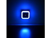Mini Motion Sensor LED Night Light Auto Sensor Control Bedroom Lights Orange Blue White Pink Bed Lamp 110 220V standard US plug