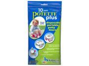 On the Go Potty 10 Pack Liner Re Fills