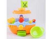 DimpleChild Bathtime Pirate Ship Bathtub Toy with Water Cannon DC11554