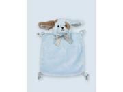 Bearington Baby Wee Waggles Blue Puppy Blankie