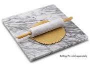 RSVP International 18x18 in. Marble Pastry Board