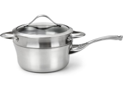 Calphalon 2.5 qt. Stainless Steel Contemporary Stainless Saucepan with Double Boiler