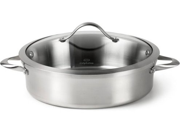Calphalon 5 qt. Stainless Steel Contemporary Stainless Sauteuse Pan