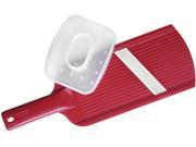 Kyocera 10.5 in. Double Edged Ceramic Mandoline Slicer with Handguard Red