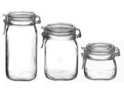 Bormioli Rocco 3 pc. Fido Storage Jar Set
