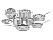 Cuisinart 12 pc. Stainless Steel MultiClad Pro Cookware Set