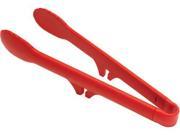 Rachael Ray 15 in. Tools Gadgets Lazy Tongs Red