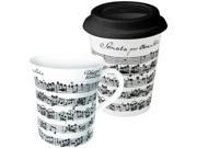 Konitz 2 pc. Coffee To Stay Go Mug Set Vivaldi Libretto