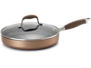 Anolon 11 in. Nonstick Advanced Bronze Collection Covered Grill Pan