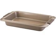 Anolon 9x13 in. Nonstick Bronze Collection Bakeware Cake Pan