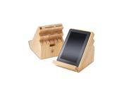 Victorinox Swiss Army Swivel Knife Block With Tablet Holder Natural