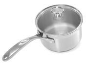 Chantal 2 qt. Stainless Steel induction21 Saucepan with lid