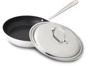 All Clad 9 in. Nonstick Stainless Covered French Skillet