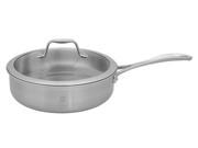 Zwilling J.A. Henckels 3 qt. Stainless Steel Spirit Saute Pan with Lid