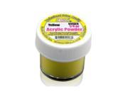1 4 Ounce Yellow Acrylic Powder by Sassi for Beautiful Nails