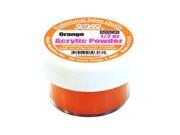 1 2 Ounce Orange Acrylic Powder by Sassi for Beautiful Nails