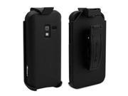 BLACK SHELL CASE HOLSTER BELT CLIP SHIELD COMBO for Samsung Conquer 4G D600