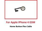 Black Home Button Flex Cable for iPhone 4 GSM