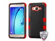 Samsung Galaxy On5 G500 G550 Hard Cover and Silicone Protective Case Hybrid Triad Natural Black Red Tuff
