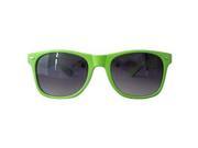Green Wayfarer Style Sunglasses 1052