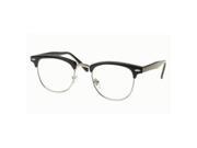 Black Clubber Wayfarer Style Sunglasses with Clear Lens