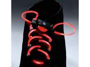 Flashing LED Shoelaces Red 1866