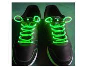 Flashing LED Shoelaces Green 1869