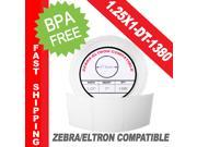 Zebra Eltron Compatible 1.25 x 1 Labels 1 1 4 x 1 BPA Free! 1 Roll; 1 380 Labels per Roll