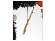 Gold Flute Tree Ornament