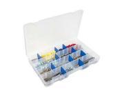 Flambeau Tackle Tuff Tainer Tackle Station With 4 Fixed Compartment clear 14.25x9.125x2 inch Flambeau Tackle