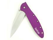 Kershaw 1660Pur Leek Folding Knife Purple Kershaw