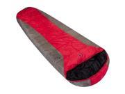 Ledge Sports River 20 F Degree XL Oversize Mummy Sleeping Bag 86 X 34 X 24 Red Ledge Sports