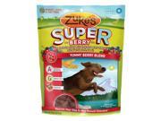 Zuke s Supers All Natural Nutritious Soft Superfood Dog Treat Yummy Berry Blend 6 Ounce Zuke s
