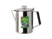 Coghlan s Coghlans 9 Cup Stainless Steel Coffee Pot Silver Coghlan s