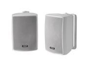 Fusion 4 Compact Marine Box Speaker Pair White Fusion