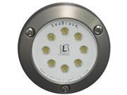 LUMITEC SeaBlaze3 Underwater Light MFG 101055 single color white light surface mount for easy installation 10 30 VDC LTEC 101055
