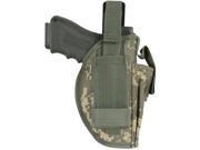 Acu Digital Camouflage Medium Frame Handgun Belt Holster Left Right Handed Includes Mag Pouch