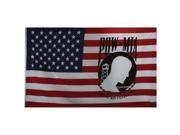 Pow Mia Usa Flag 3 Foot By 5 Foot Polyester New